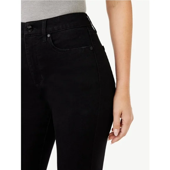 Sofia Jeans Rosa Curvy Skinny Super High Rise Destroyed Hem Jeans Size 8 Short - Picture 4 of 5